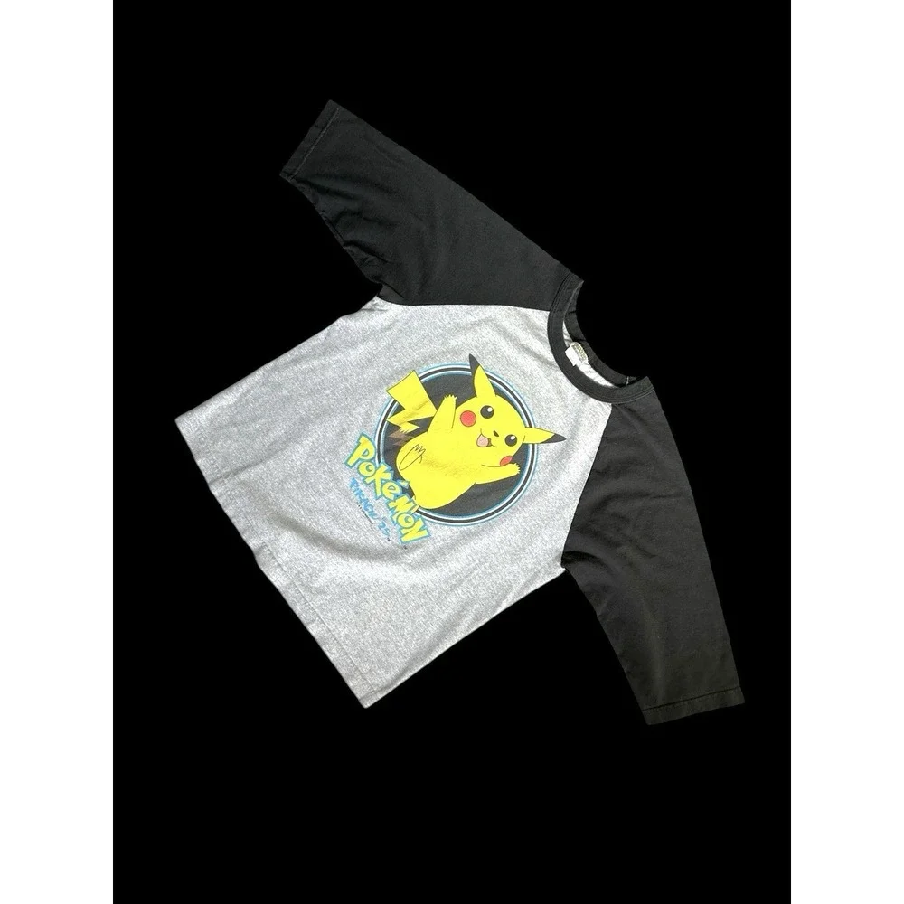 Vintage Pokémon Meowth 1999 Kids T-Shirt Sz Youth‎ Large Women's Sz XS